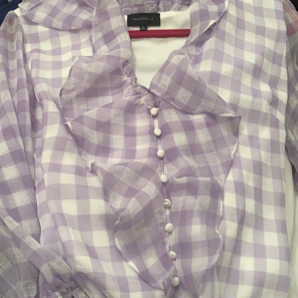 COPY - Majorelle Logan top in Purple - Picture 4 of 6